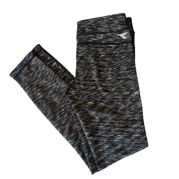 Kids Youth Diadora Marled Leggings - Picture 1 of 3